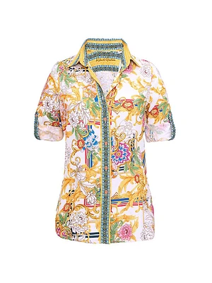 Hadley Baroque Floral Shirt