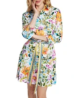 Haven Floral Belted Shirtdress