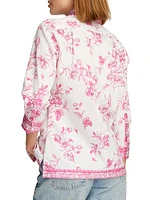 Hadley Floral Stretch-Cotton Shirt