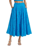 Butterfly Eyelet Skirt