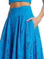 Butterfly Eyelet Skirt