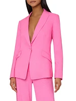 Christelle Linen-Blend Blazer