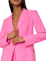 Christelle Linen-Blend Blazer