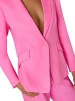 Christelle Linen-Blend Blazer