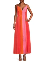 Calypso Pleated Gown