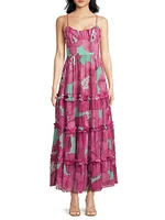 Caletta Floral Tiered Maxi Dress