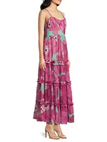 Caletta Floral Tiered Maxi Dress