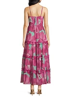 Caletta Floral Tiered Maxi Dress