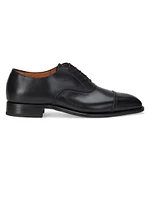 Denver Cap-Toe Leather Oxfords