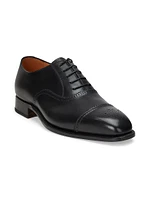 Denver Cap-Toe Leather Oxfords