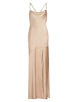 Evie Satin Slip Gown