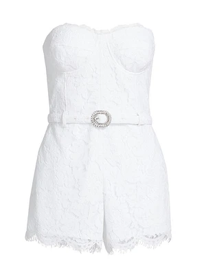 Brina Lace Romper