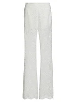 Isabel Lace Boot-Cut Pants