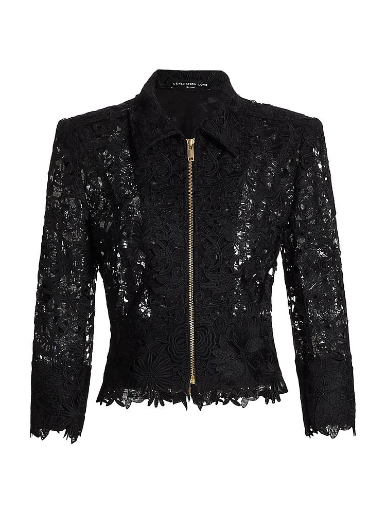 Malin Lace Zip Jacket