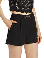 Glenn Metal Belted Shorts