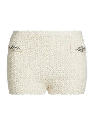 Eva Crochet Shorts