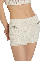 Eva Crochet Shorts