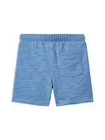 Little Boy's & Slub Terry Sweatshirt Shorts Set