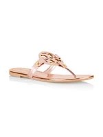 Miller Metallic Leather Sandals