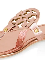 Miller Metallic Leather Sandals