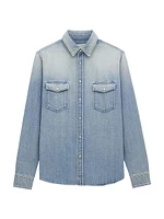 Oversized Shirt Light Denim