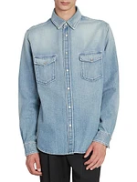 Oversized Shirt Light Denim