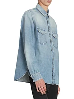 Oversized Shirt Light Denim