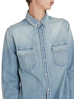 Oversized Shirt Light Denim