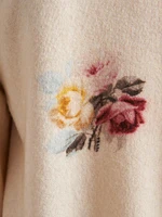 Printed Wool Cardigan
