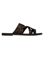 Culver Smooth Leather Sandals