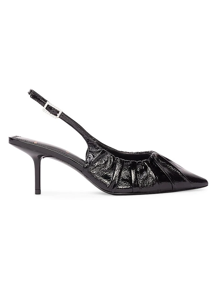 Piaz65 Slingback Ruched Pumps