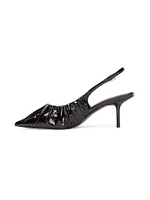 Piaz65 Slingback Ruched Pumps