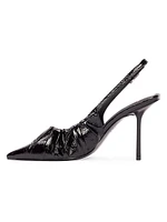 Piaz Slingback Ruched Pumps