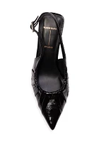 Piaz Slingback Ruched Pumps