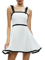 Eloisa Tie-Shoulder Minidress