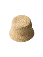 Woven Fabric Bucket Hat