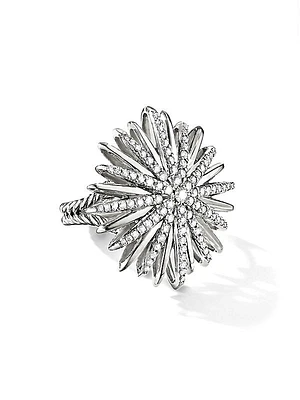 Starburst Ring in Sterling Silver