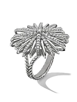 Starburst Ring Sterling Silver