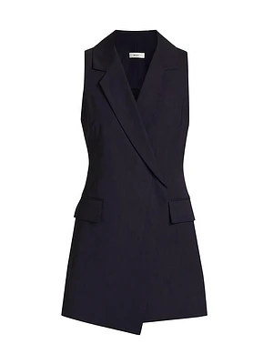 Jocelyn Sleeveless Blazer Minidress