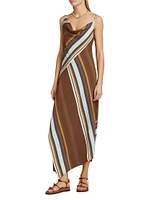 Lauren Striped Midi-Dress