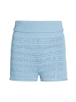 June Cotton-Blend Shorts