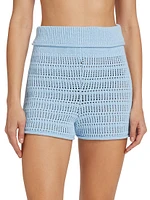 June Cotton-Blend Shorts