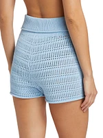 June Cotton-Blend Shorts