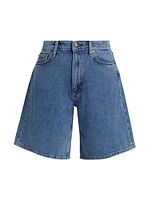 McKenna Denim Bermuda Shorts