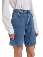 McKenna Denim Bermuda Shorts