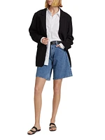 McKenna Denim Bermuda Shorts