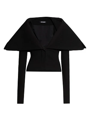 La Veste Oversized Lapel Jacket