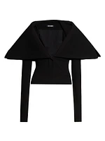 La Veste Oversized Lapel Jacket