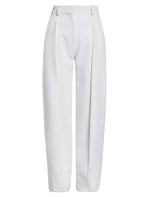 De-Nîmes Cotton Tapered Trousers