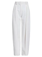 De-Nîmes Cotton Tapered Trousers